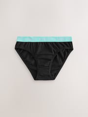 Black Bikini Briefs 7 Pack (5-16yrs) - Image 5 of 11