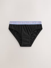 Black Bikini Briefs 7 Pack (5-16yrs) - Image 6 of 11
