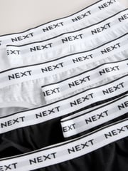Black/White Bikini Briefs 7 Pack (5-16yrs) - Image 10 of 11