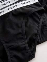 Black/White Bikini Briefs 7 Pack (5-16yrs) - Image 11 of 11