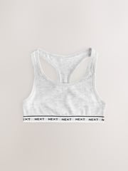 Black/White Racer Back Crop Tops 3 Pack (5-16yrs) - Image 4 of 7