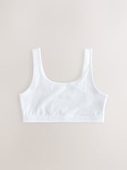 White Scoop Crop Top (5-16yrs) - Image 5 of 9
