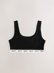 Black/White Crop Tops 3 Pack (5-16yrs) - Image 2 of 7