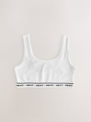 Black/White Crop Tops 3 Pack (5-16yrs) - Image 4 of 7