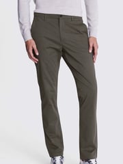 MOSS Green Tailored Chino Trousers - Image 1 of 4