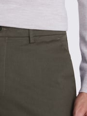 MOSS Green Tailored Chino Trousers - Image 3 of 4