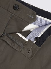 MOSS Green Tailored Chino Trousers - Image 4 of 4