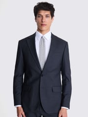 MOSS Grey Tailored Fit Stretch Jacket - Image 4 of 7