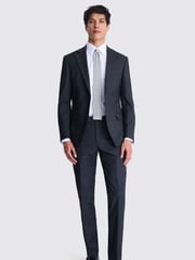 MOSS Grey Tailored Fit Stretch Jacket - Image 5 of 7