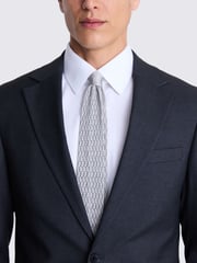 MOSS Grey Tailored Fit Stretch Jacket - Image 6 of 7
