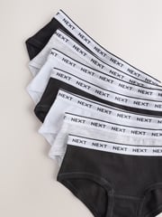 Black/White Hipsters 7 Pack (2-16yrs) - Image 10 of 11