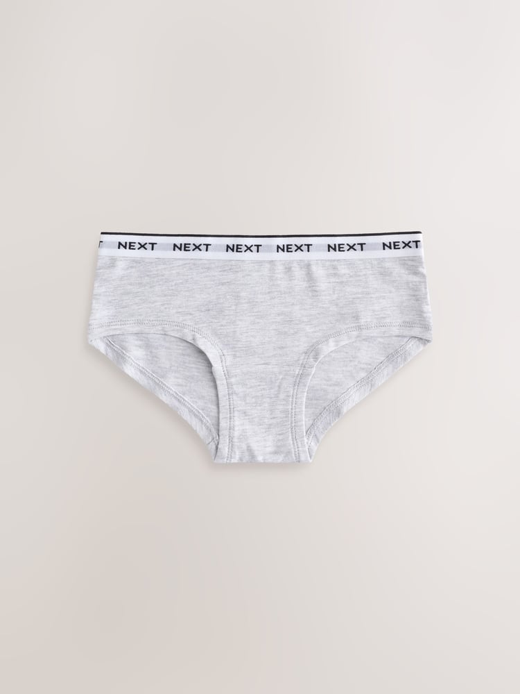 Black/White Hipsters 7 Pack (2-16yrs) - Image 2 of 11