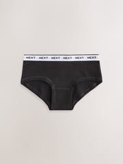 Black/White Hipsters 7 Pack (2-16yrs) - Image 8 of 11