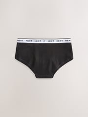 Black/White Hipsters 7 Pack (2-16yrs) - Image 9 of 11