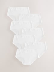White Hipsters 7 Pack (2-16yrs) - Image 1 of 11