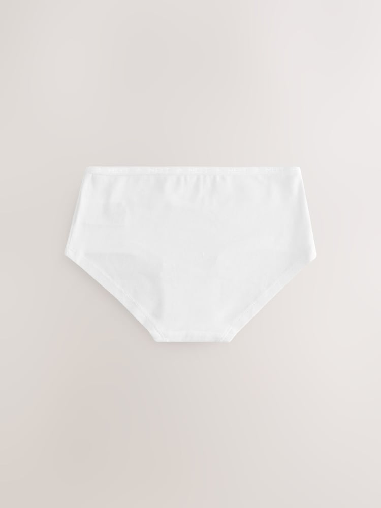 White Hipsters 7 Pack (2-16yrs) - Image 2 of 11