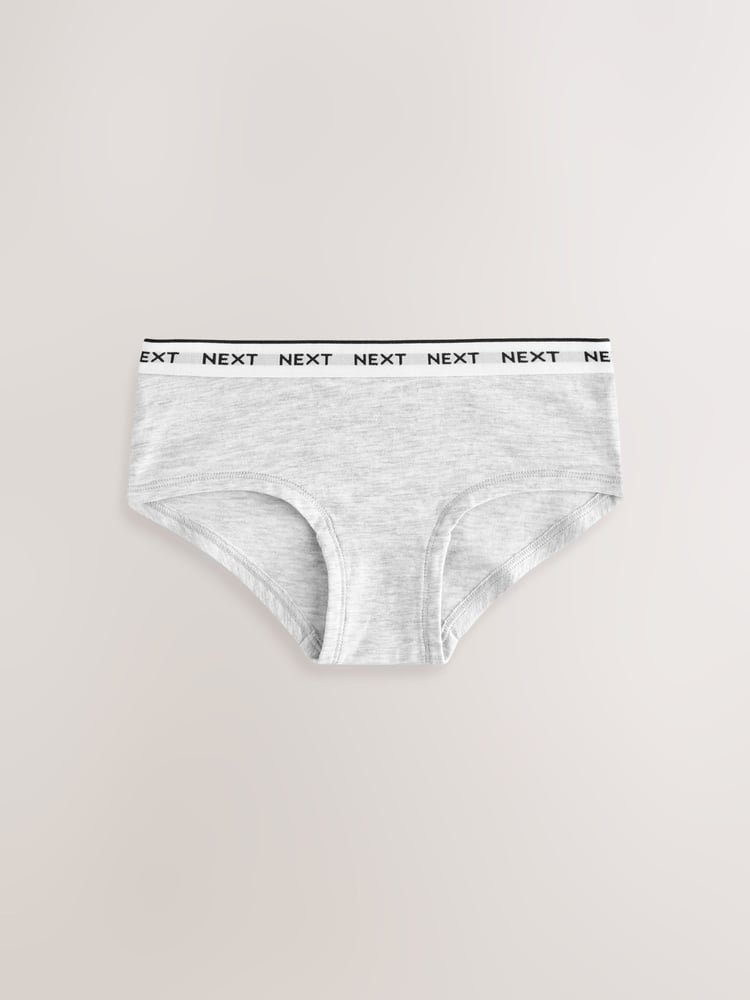 Black/White Hipster Briefs 10 Pack (2-16yrs) - Image 2 of 14