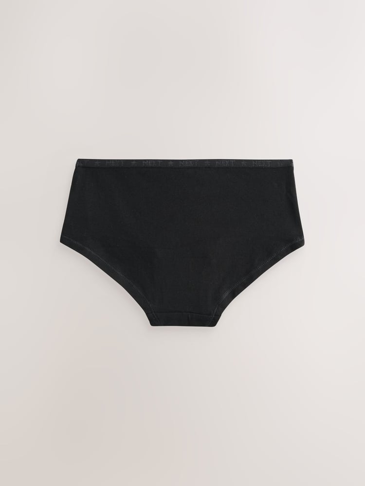 Black Hipster Briefs 10 Pack (2-16yrs) - Image 12 of 12