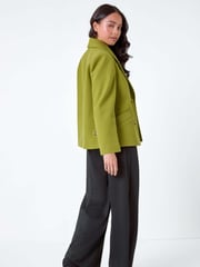 Roman Green Double Breasted Pea Coat - Image 3 of 5