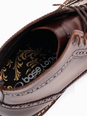 Base London Dealer Lace-Up Brogue Boots - Image 6 of 6