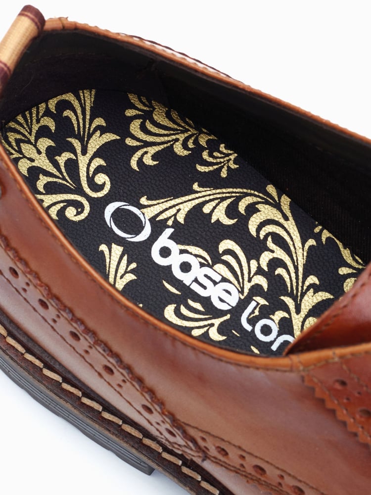 Base London Jagger Lace-Up Brogue Shoes - Image 6 of 6