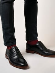 Base London Cast Lace-Up Brogue Shoes - Image 1 of 6