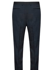 BadRhino Big & Tall Blue Plain Suit Trousers - Image 4 of 4