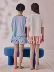 Blue Short Hello Kitty Pyjamas 2 Pack (3-14yrs) - Image 3 of 5