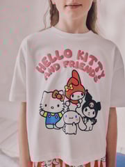 Blue Short Hello Kitty Pyjamas 2 Pack (3-14yrs) - Image 4 of 5