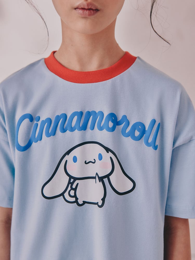 Blue Short Hello Kitty Pyjamas 2 Pack (3-14yrs) - Image 5 of 5 Blue Short Hello Kitty Pyjamas 2 Pack (3-14yrs) - Image 5 of 5