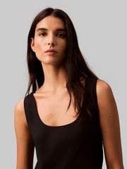 Calvin Klein Black Slip Dress - Image 5 of 6