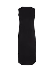 Calvin Klein Black Wool Blend Shift Mini Dress - Image 6 of 7