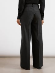 Albaray Tailored Wide Leg Black Trousers - Image 2 of 4