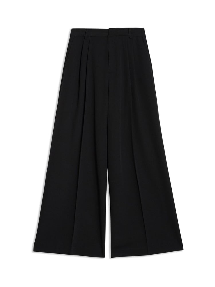 Albaray Tailored 2 Pleat Black Trousers - Image 4 of 4