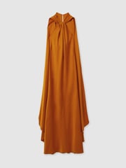 Halston Halter Cape Maxi Dress - Image 2 of 6
