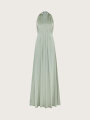 Monsoon Bottle Green Thea Multiway Bridesmaid Dress - Image 5 of 5