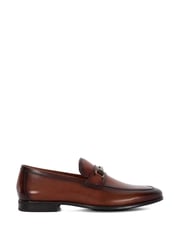 Dune London Brown Seymore Flex Sole Trim Loafers - Image 3 of 7