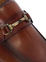Dune London Brown Seymore Flex Sole Trim Loafers - Image 7 of 7