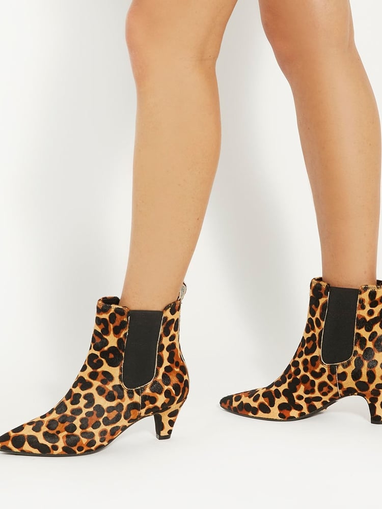 Dune London Animal Obvious Comfort Kitten Chelsea Boots - Image 1 of 8