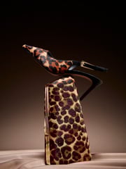 Dune London Animal Closed Reptile Buckle Slingback Sandals - Image 2 of 7