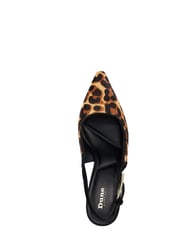 Dune London Animal Closed Reptile Buckle Slingback Sandals - Image 6 of 7