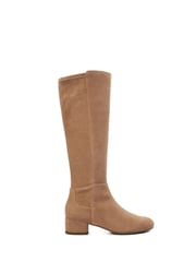 Dune London Brown Standard Fit Tayla Smart Stretch High Leg Boots - Image 2 of 6