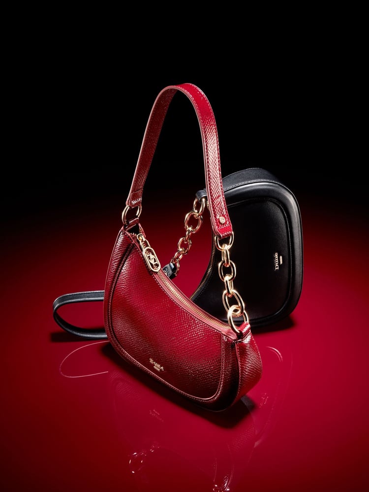 Dune London Black Small Direction Smart Scoop Shoulder Bag - Image 2 of 6