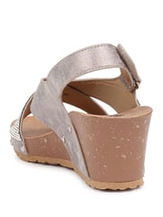 Pavers Natural Ladies Smart Sandals - Image 3 of 5