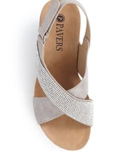 Pavers Natural Ladies Smart Sandals - Image 4 of 5