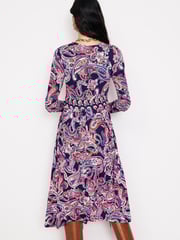 Boden Blue Thea Long Sleeve Jersey Dress - Image 3 of 5