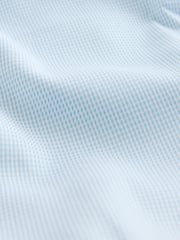 Green Slim Fit Signature 100% Cotton with Textured Smart Shirt - Image 9 of 9