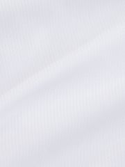White Slim Fit Easy Care Textured Trimmed Shirt - Image 3 of 3