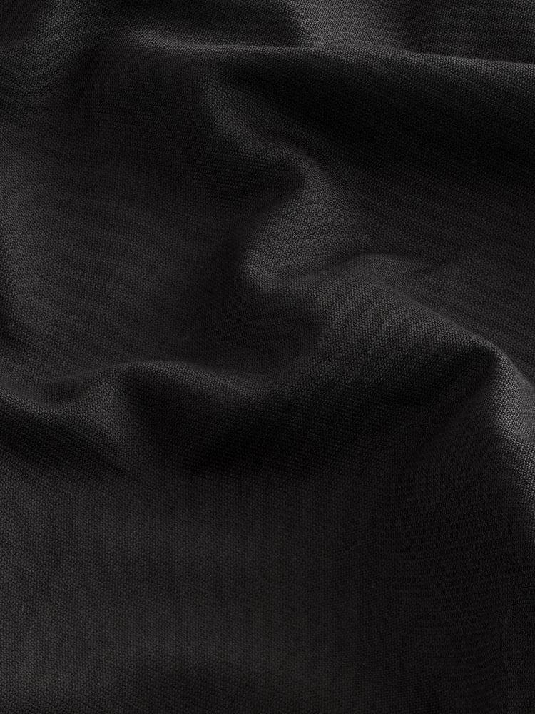 Black Slim Fit Signature Premium 100% Cotton Textured Smart Shirt - Image 8 of 8