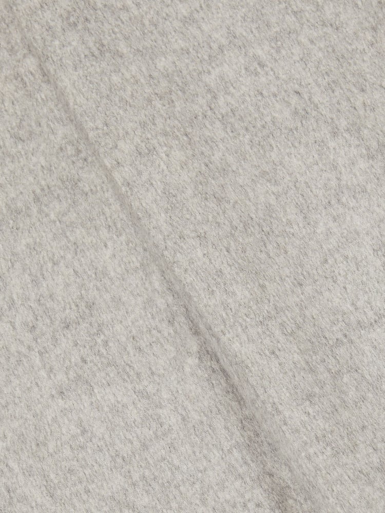 Reiss Grey Melange Gallo Atelier Tapered Wool Suit Trousers - Image 7 of 7